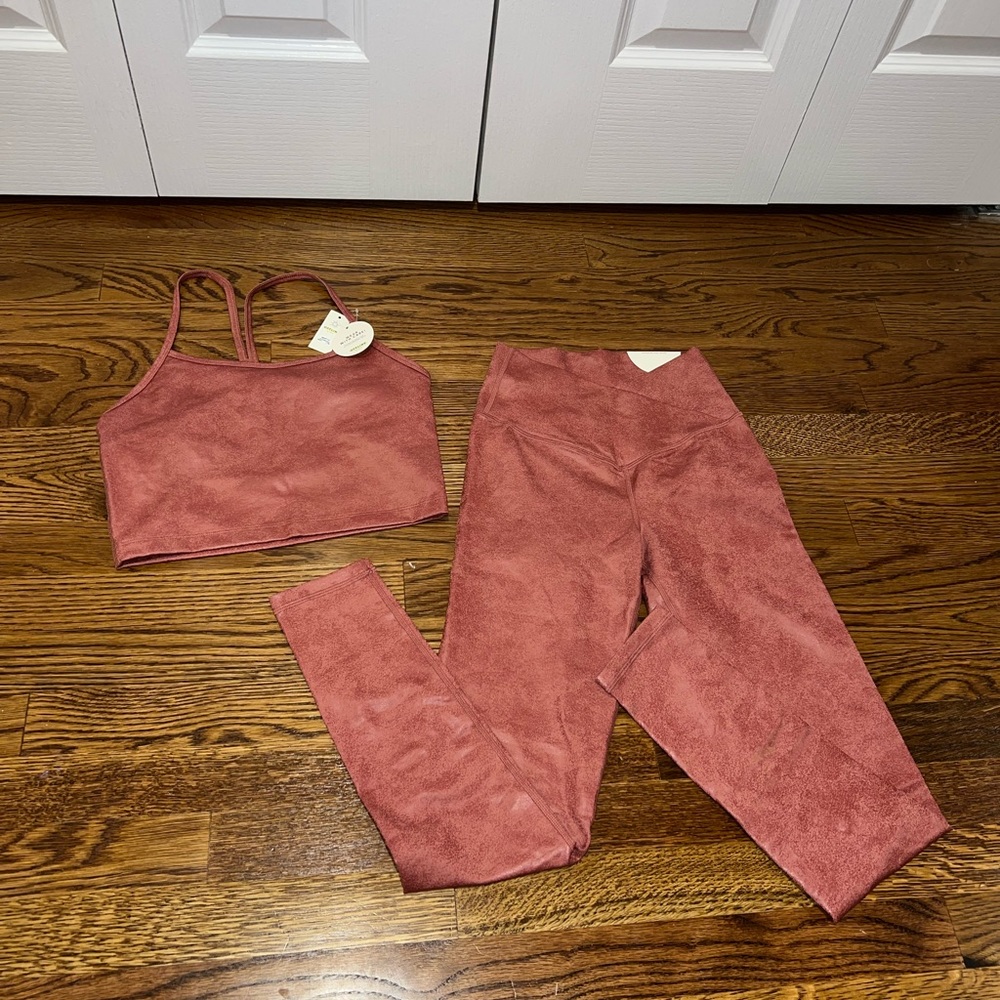 Aerie Pink Activewear Set